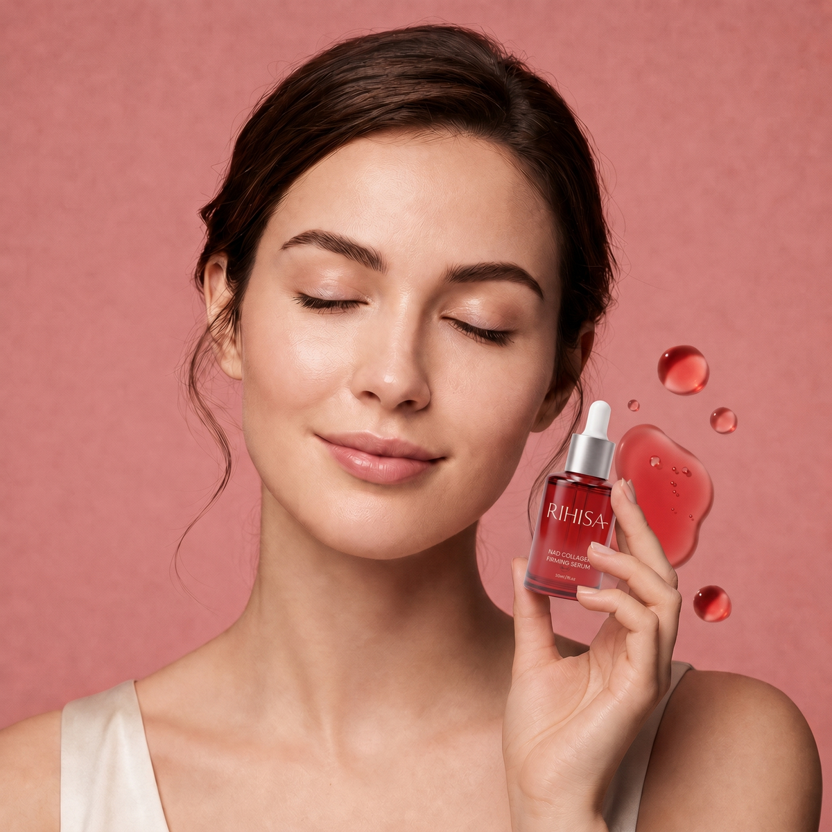 Skin loses water before it loses firmness.